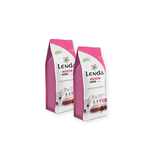Lenda Perro Mini Puppy First Bites, 2 x 2 kg:n pakkaus