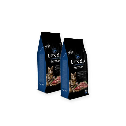 Lenda Senior Cat Light Low Fat Gf -pakkaus 2 x 2 kg