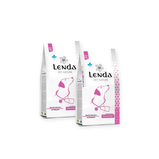 Lenda Vetnature Dog Gastro & Atopic, 2 x 10 kg:n pakkaus