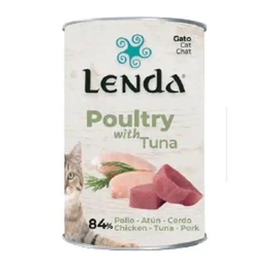 Lenda Wet Cat -lihamassa: riistalinnut ja tonnikala, 12 x 400 g