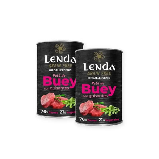 Lenda Wet Perro Buey, 2 x 12 x 400 g:n pakkaus