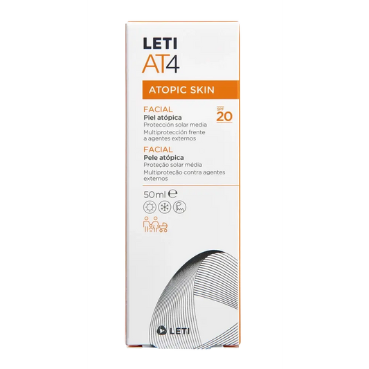 Letiat4 kasvojen aurinkovoide SPF 20, 50 ml