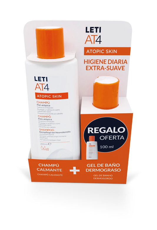 Letiat4 Hygienia-shampoo 250 ml + Midi-geeli 100 ml