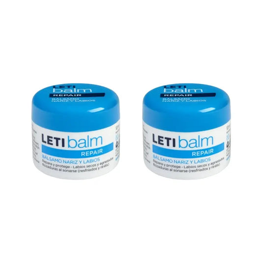 Letibalm korjaava voide nenälle ja huulille, 2 x 10 ml