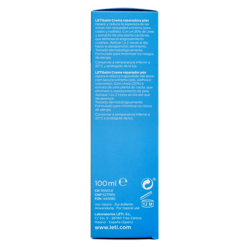 Letibalm Repair - jalkojen korjaava voide, 100 ml