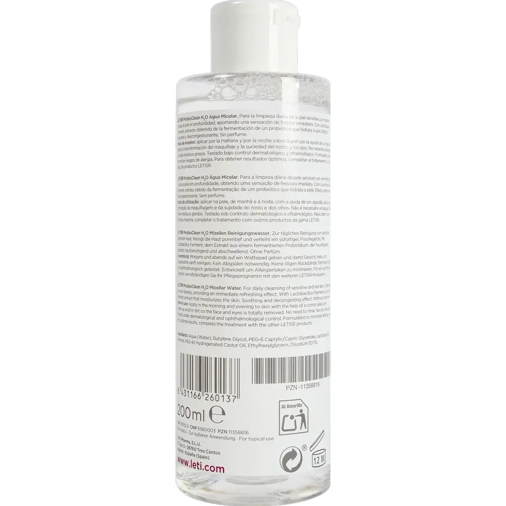 Leti SR Probioclean -misellivesi, 200 ml