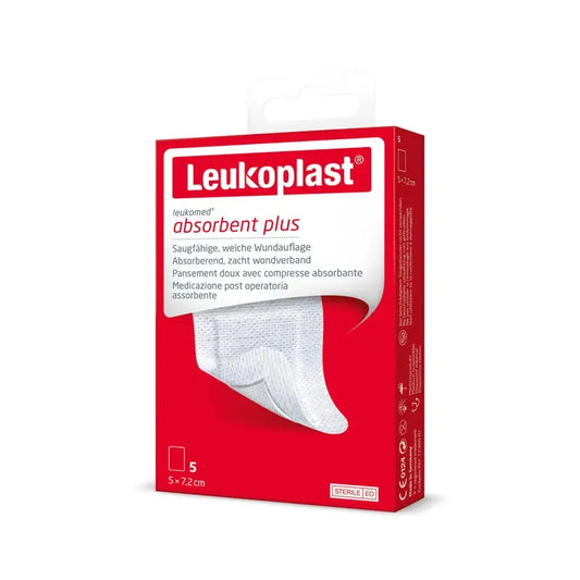 Leukoplast Leukomed, 5 cm × 7,2 cm, 5 kpl