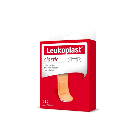 Leukoplast  Elastic, 19 mm × 56 mm, 10 kpl