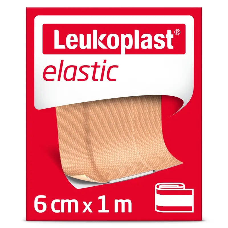 Leukoplast Elastic, 6 cm × 1 m