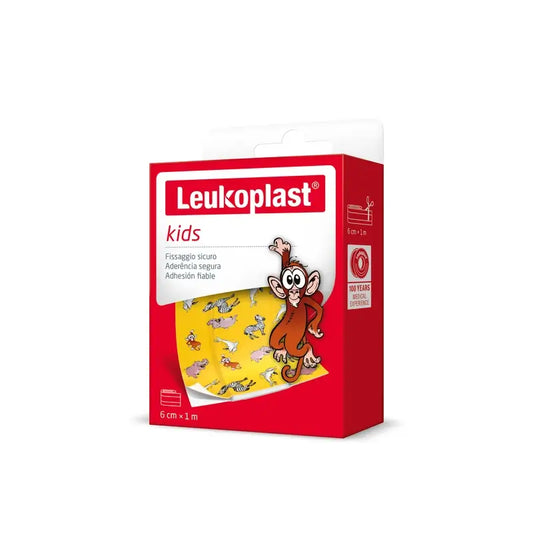 Leukoplast Kids Zoo, 6 cm x 1 m