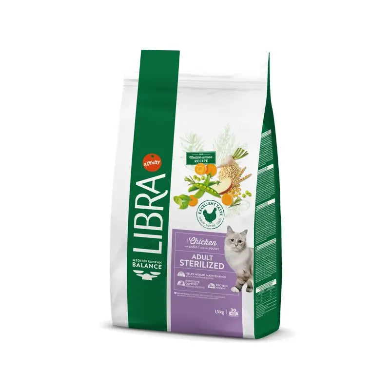Libra Feline Adult Sterilized 1,5 kg, kissanruoka