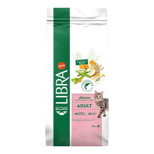 Kissanruoka, lohilla maustettu, Premium, 12 kg