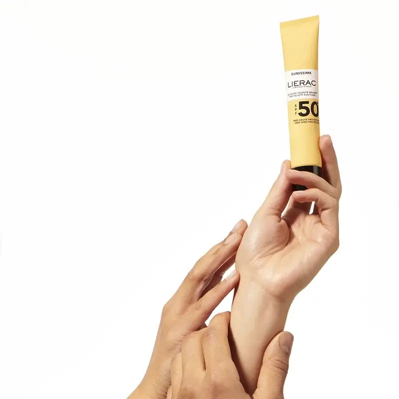 Lierac Sunissime samettinen aurinkovoide SPF 50+, 40 ml
