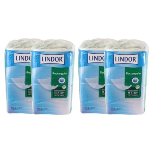 Lindor Super Noche -oikeakulmaiset vaipat, 2 x 80 kpl:n pakkaus