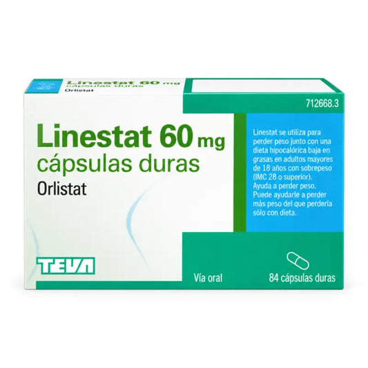 Linestat 60 mg 84 kapselia (läpipainopakkaus)