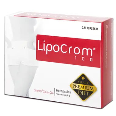 Lipocrom 100 20 capsules