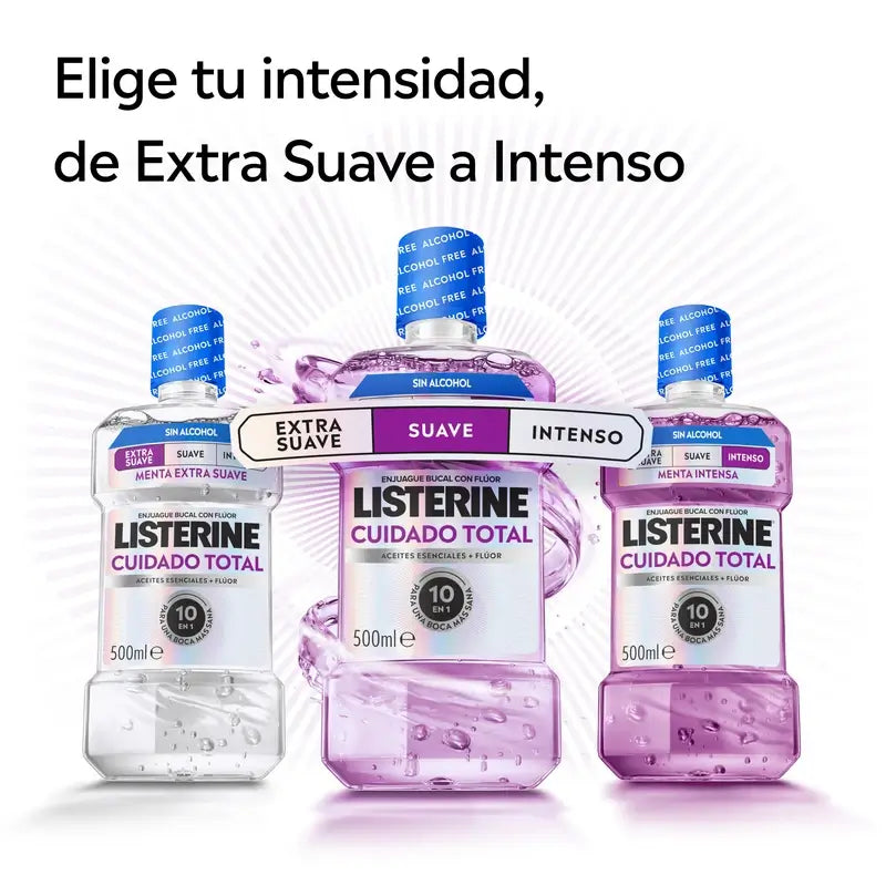 Listerine Total Care -suuvesi, mintunmakuinen, 1 l
