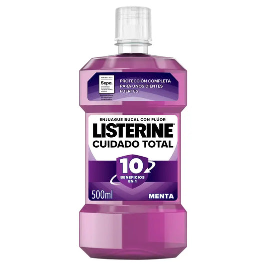 Listerine Total Care -suuvesi, mintunmakuinen, 500 ml