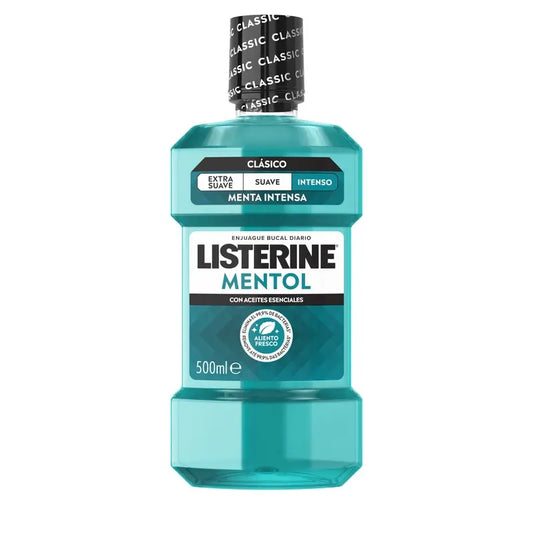 LISTERINE Mentoli-suuvesi, 500 ml