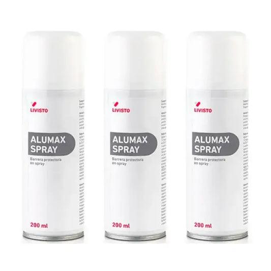 Livisto Alumax -suihke, 3 x 200 ml:n pakkaus