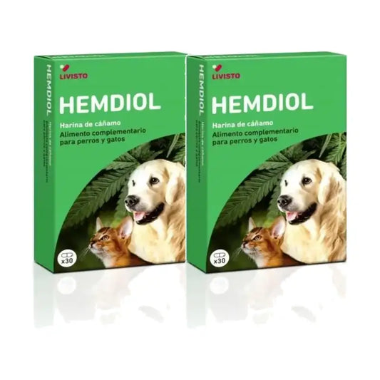 Livisto Hemdiol Flex Pack 2 x 30 kapselia koirille/kissoille