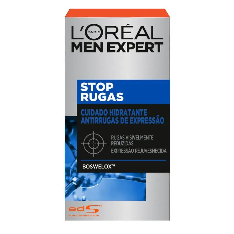 L'Oréal Paris Men Expert Stop-Arrugas - kosteuttava hoito miesten ilmejuonteita vastaan, 50 ml