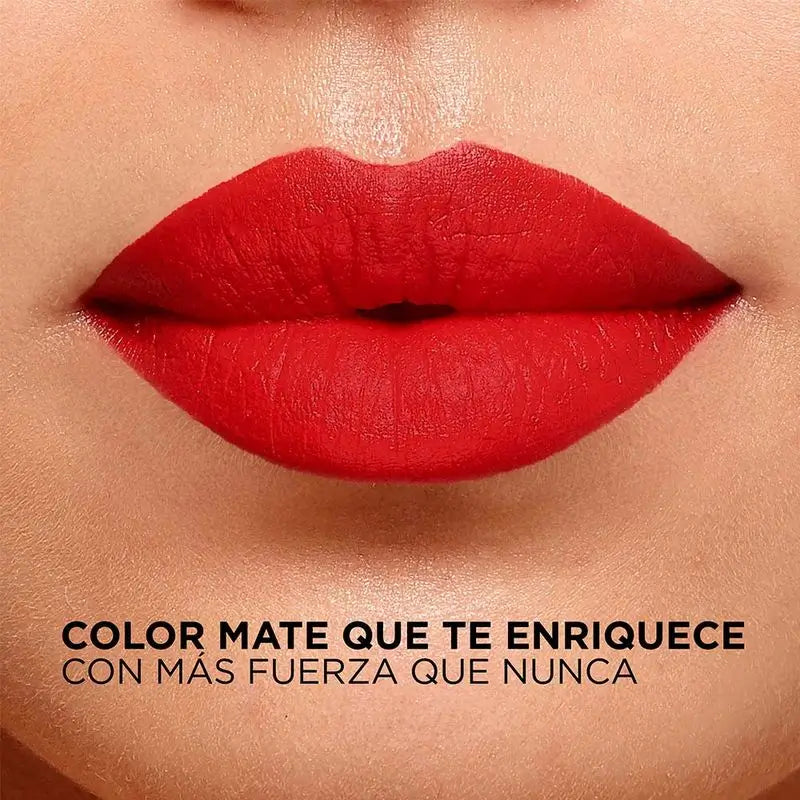 L'Oréal Paris Color Riche Intense Volume Mate -huulipuna, sävy 346 Rouge Determin