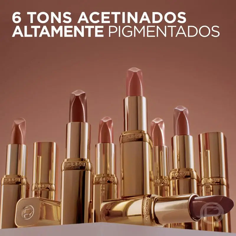 L'Oréal Paris Color Riche Nudes Of Worth -huulipuna, satiinipinta, sävy 570 Worth It Intense
