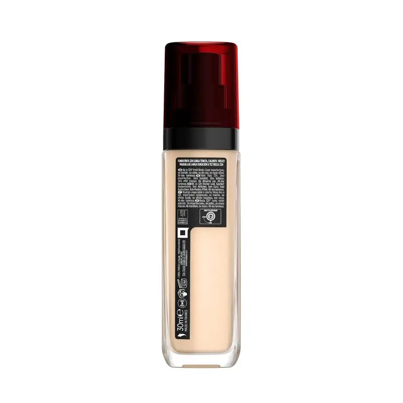 L'Oréal Paris Infaillible 32H Freshwear -meikkivoide 30 ml, sävy 015