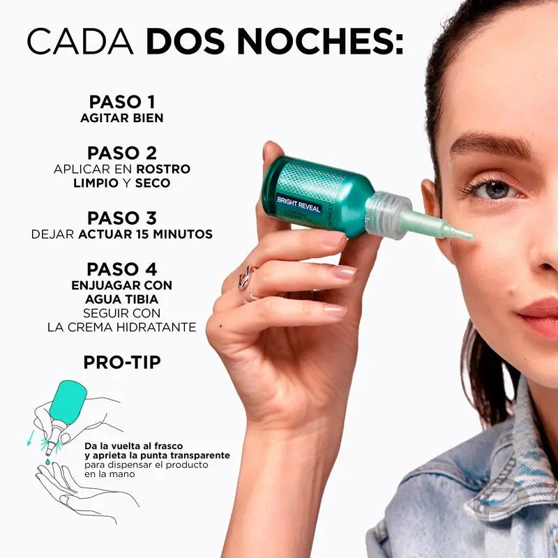 L'Oréal Paris Bright Reveal -kuorintavoide pigmenttimuutosten hoitoon