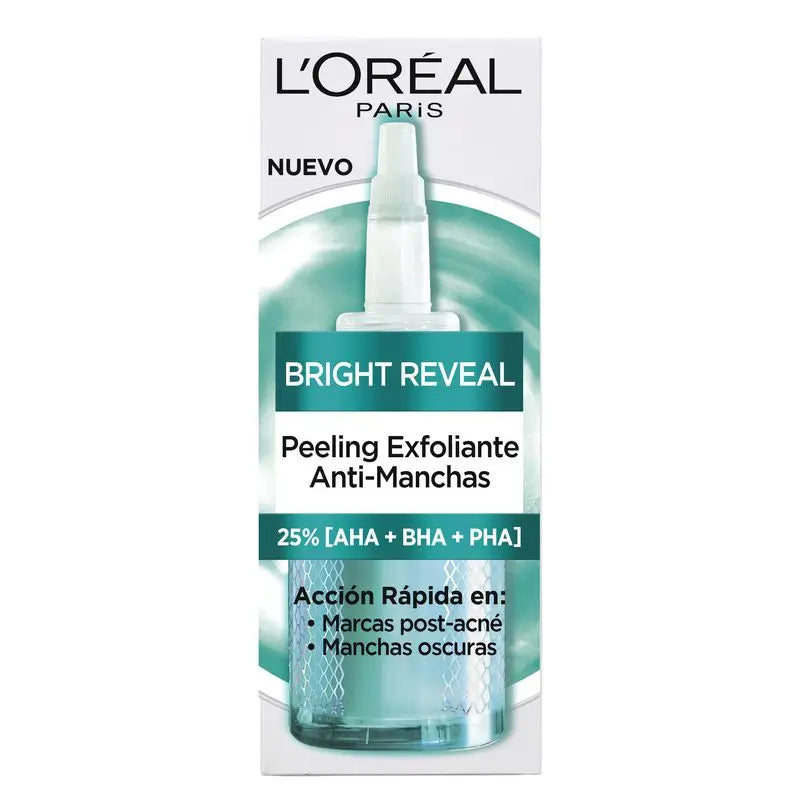 L'Oréal Paris Bright Reveal -kuorintavoide pigmenttimuutosten hoitoon