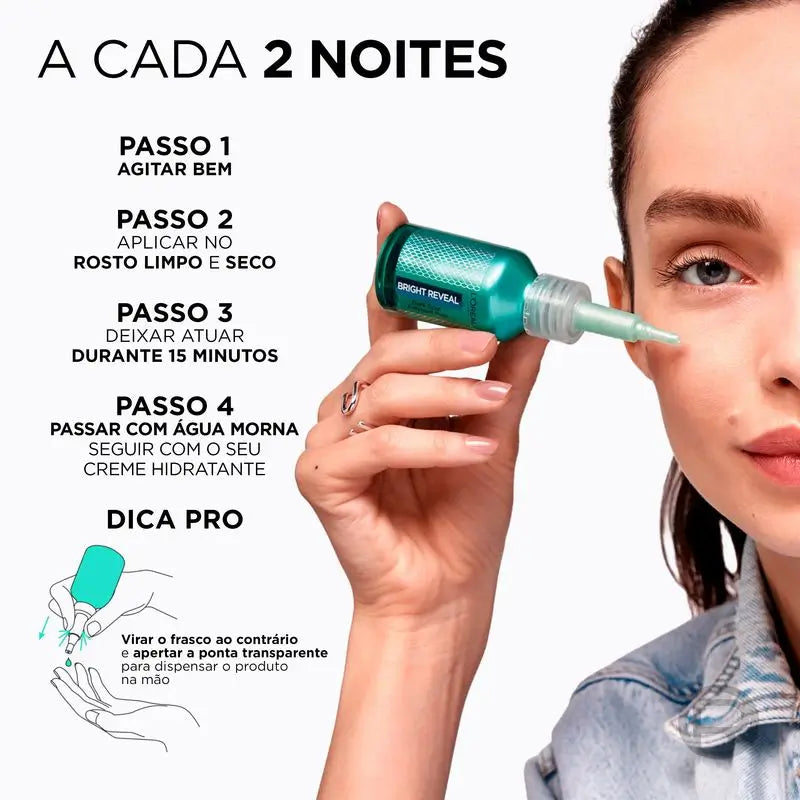 L'Oréal Paris Bright Reveal -kuorintavoide pigmenttimuutosten hoitoon