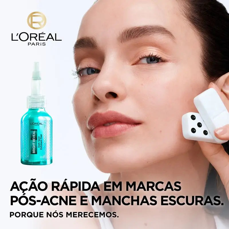 L'Oréal Paris Bright Reveal -kuorintavoide pigmenttimuutosten hoitoon