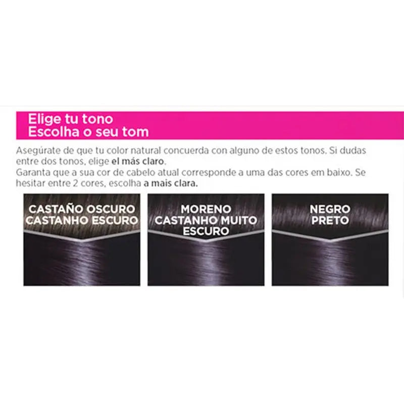 L'Oréal Paris Casting Creme Gloss Baño De Color 210 Sinertävä musta