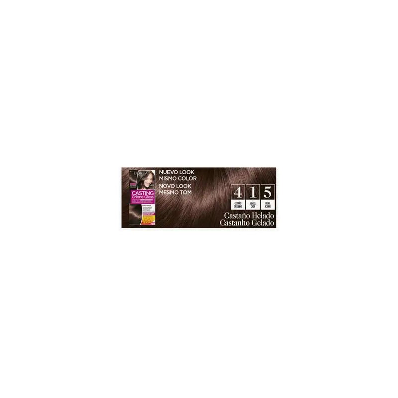L'Oréal Paris Casting Creme Gloss Baño De Color 415 Jäätävä kastanja