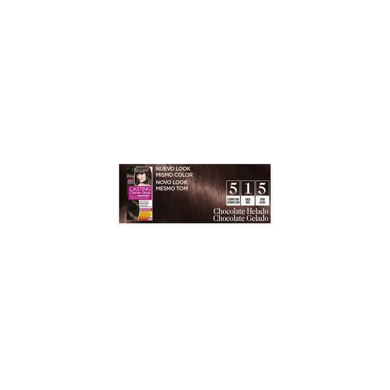 L'Oréal Paris Casting Creme Gloss Baño De Color 515 suklaaruskea