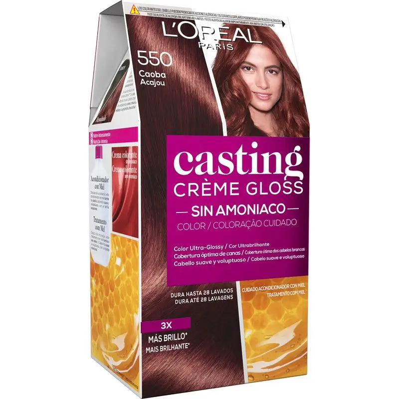 L'Oréal Paris Casting Creme Gloss Baño De Color 550 Mahonki