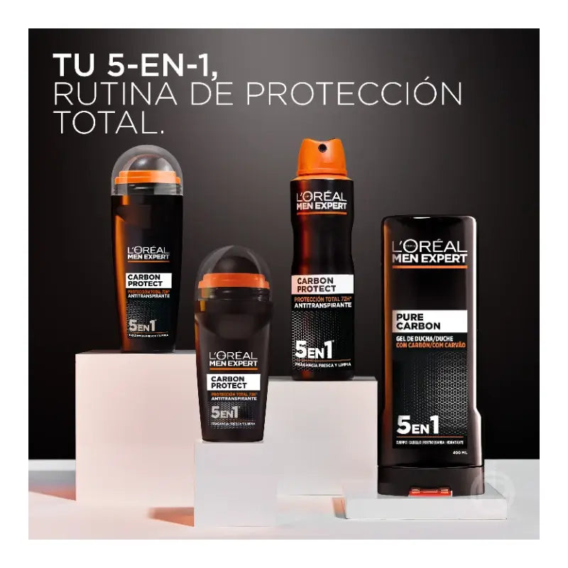 L'Oreal Paris -deodoranttisuihke, 48 tunnin täydellinen suoja, miehille, 150 ml