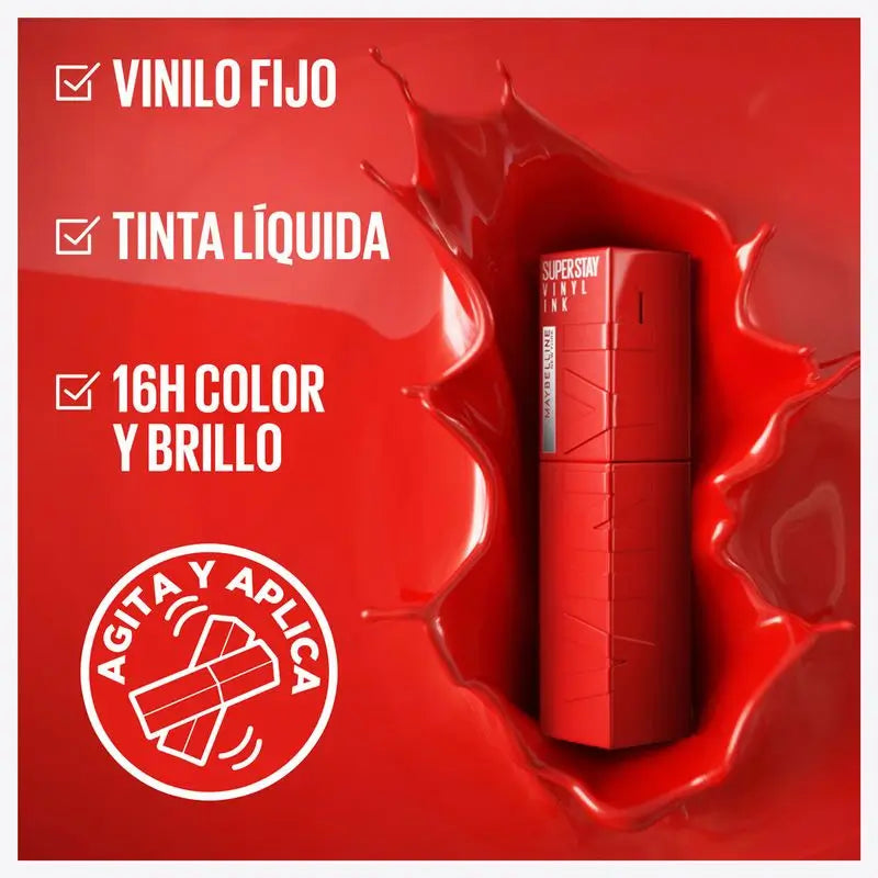 Maybelline New York Superstay Vinyl Ink -huulipuna, sävy 110 Awestruck