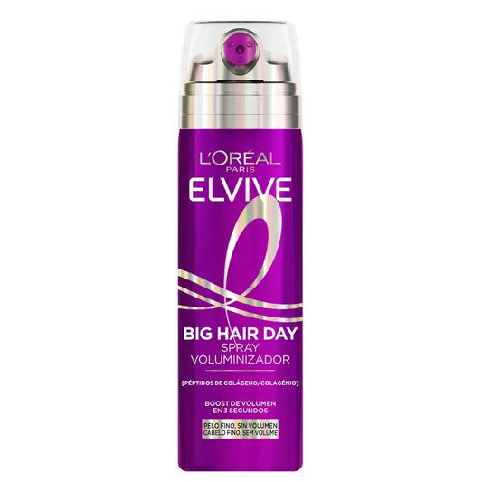 L'Oréal Paris Elvive Big Hair Day virkistävä volyymisuihke, 200 ml