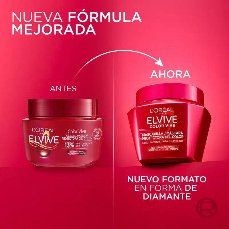 L'Oréal Paris Elvive Color Vive Color Lock -naamio, 310 ml