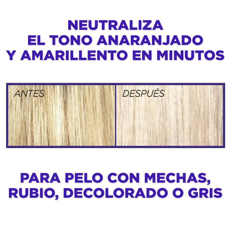 L’Oréal Paris Elvive Color Vive -hoitoaine: Violetti sävyttävä hoitoaine vaalealle, harmaalle tai raidoitetulle hiukselle, 250 ml
