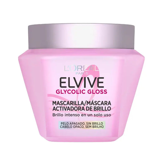 L'Oréal Paris Elvive Glycolic Gloss kiiltoa lisäävä hoitoaine, 310 ml