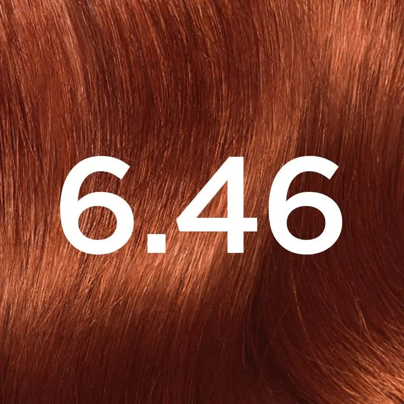 L'Oréal Paris Excellence Creme pysyvä hiusväri – sävy 6.46 tumma, kuparinen vaalea mahonki