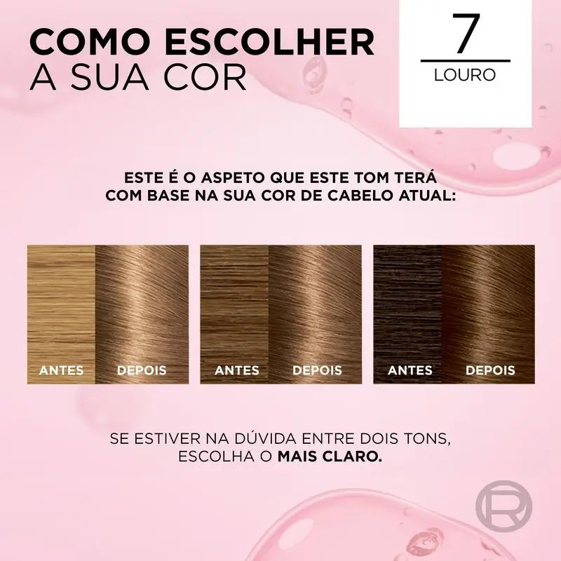 L'Oréal Paris Excellence Creme pysyvä hiusväri – sävy 7 vaalea