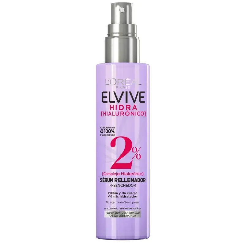 L'Oréal Paris Hidra Hyaluron-täyteseerumi, 2 % hyaluronikompleksi, 150 ml