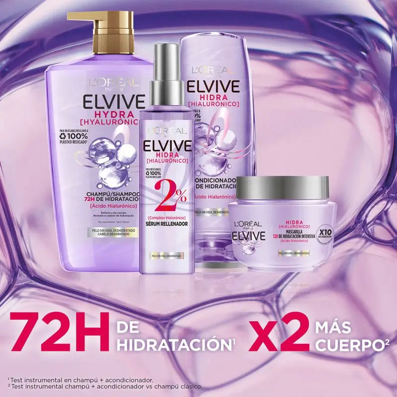 L'Oréal Paris Hidra Hyaluron-täyteseerumi, 2 % hyaluronikompleksi, 150 ml