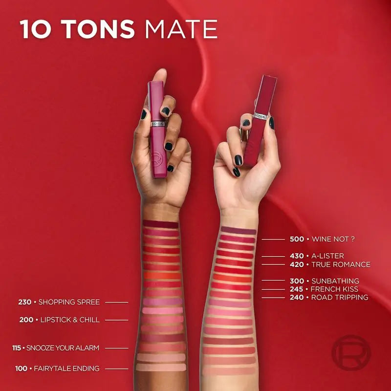 L'Oréal Paris Infaillible Le Matte Resistance, mattapinta, 16 tuntia*. Sävy 420 Le Rouge Paris