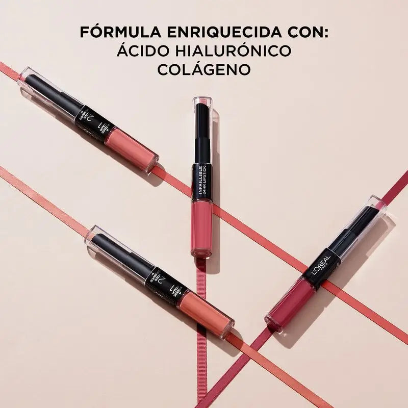 L'Oréal Paris Infalible 24H 404 Corail Constant – pysyvä korallinvärinen huulipuna