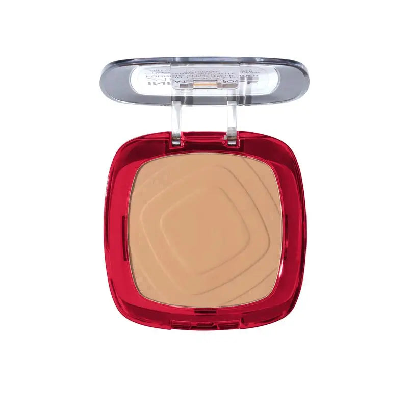 L'Oréal Paris Infalible 24H pitkäkestoinen mattapintainen puuteri, sävy 140 Golden Beige, keskitummalle iholle